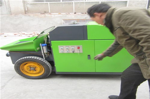 邗江室內二次構造柱輸送泵 美觀實用，礦山施工新利器